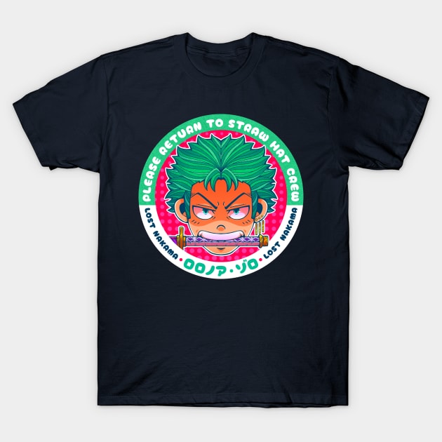 Zoro T-Shirt by Chofy87